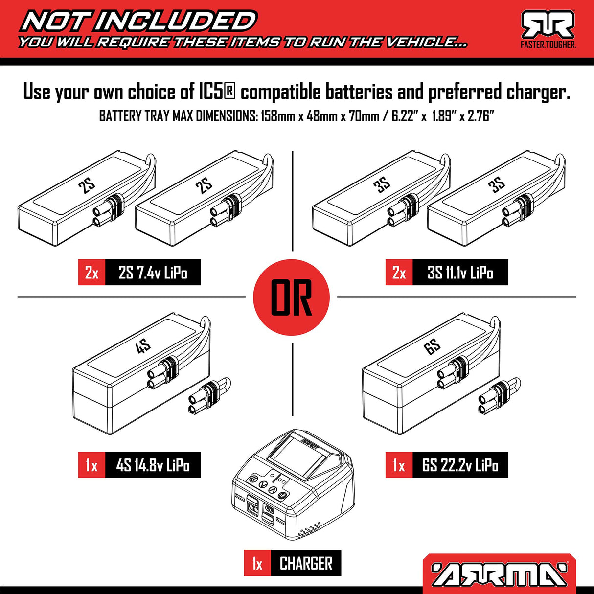 ARRMA 1/7 MOJAVE 6S 4X4 V3 BLX Brushless RTR Desert Truck - Beige — view 5