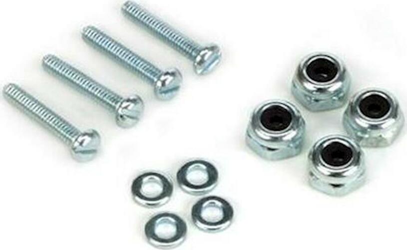 DuBro Bolt and Lock Nut Set 2-56 x 1/2