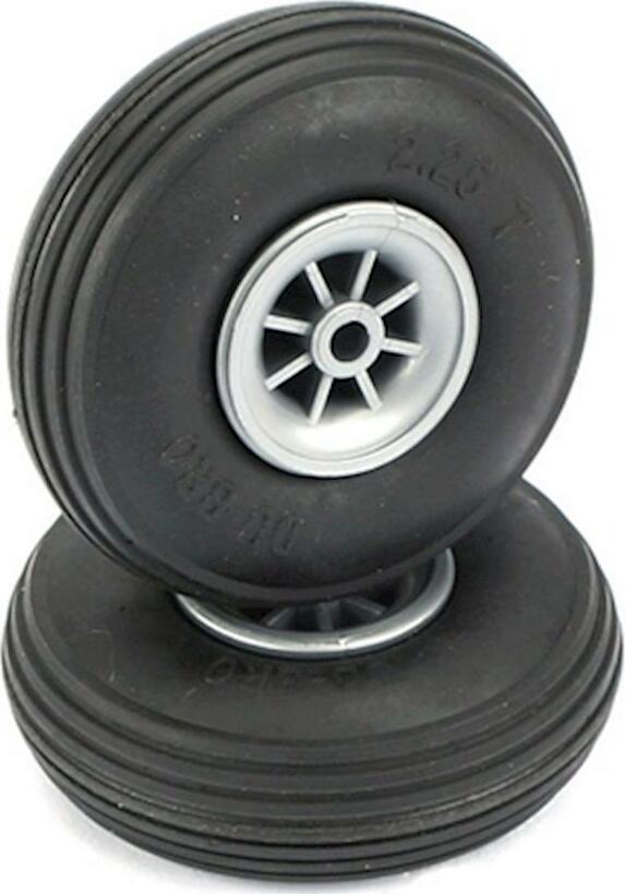 DuBro Treaded Wheels, 2-1/4"