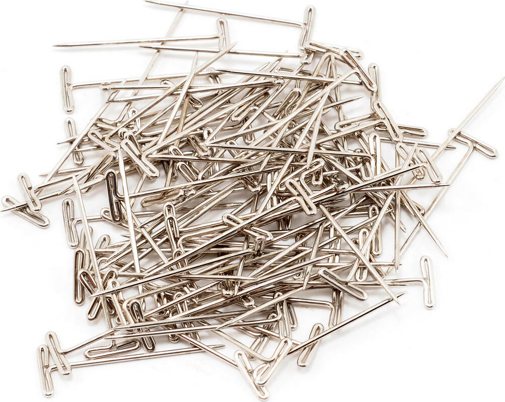 DuBro 1-1/4" Nickel Plated T-Pins (100)