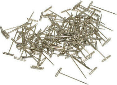 DuBro 1-1/2" Nickel Plated T-Pins (100)