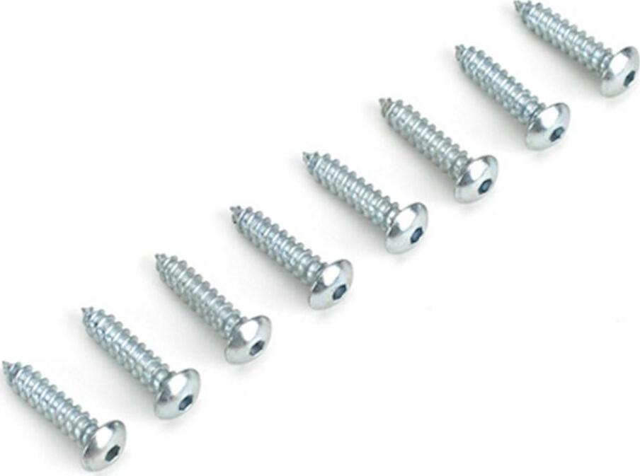 DuBro Button Head Screws, 4 x 1/2"