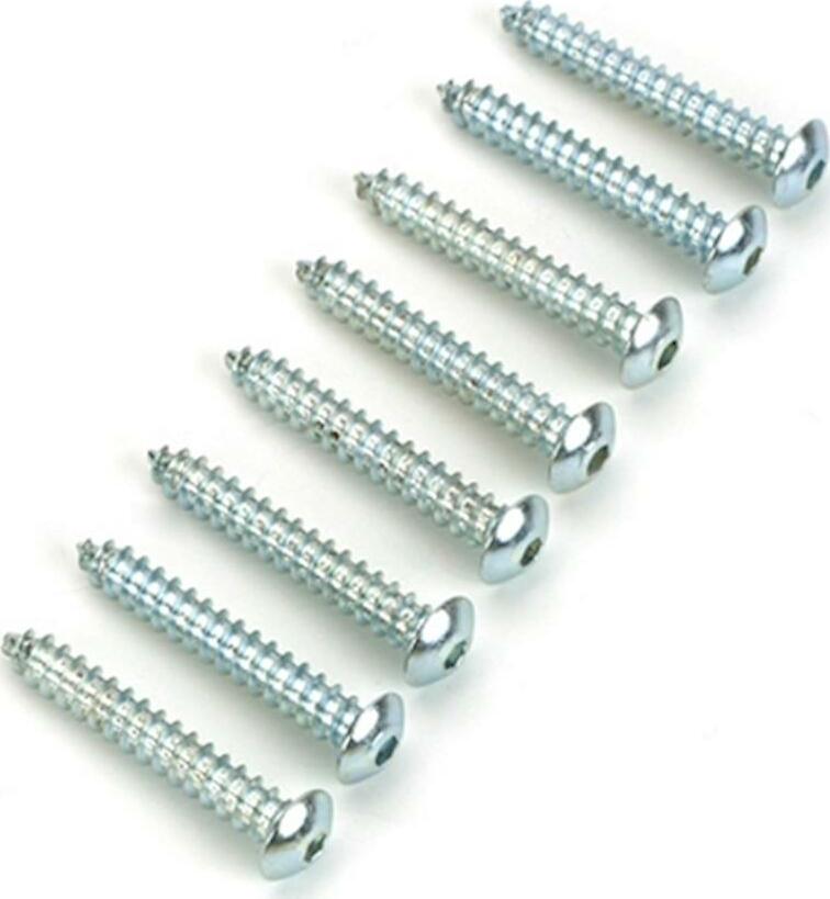 DuBro Button Head Screws, 4 x 3/4"
