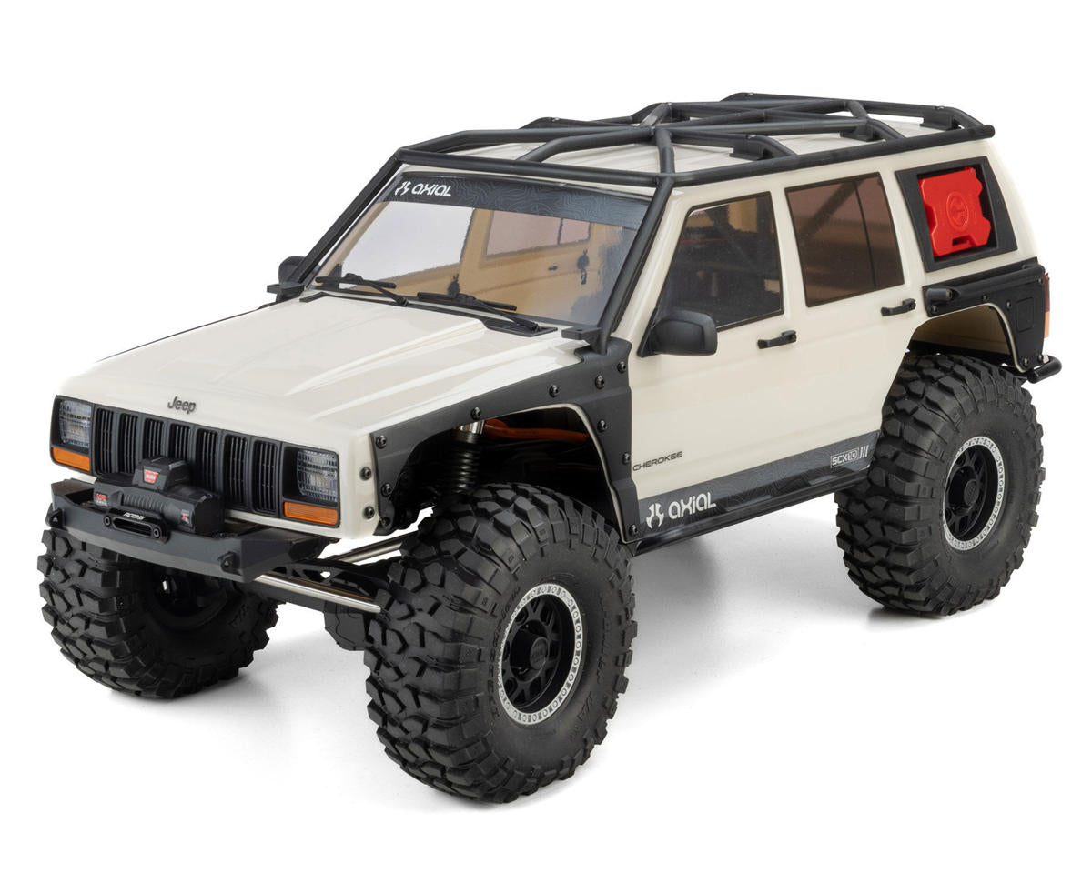 1/10 SCX10 III Jeep Cherokee XJ 4X4 RTR Brushed Ro