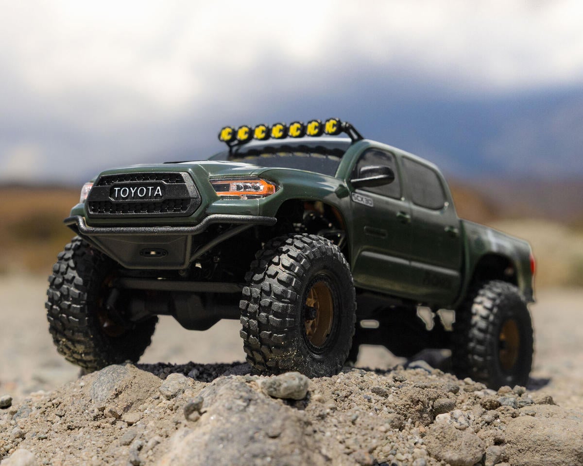 1/30 SCX30 Toyota Tacoma 4X4 RTR Brushed Rock Craw