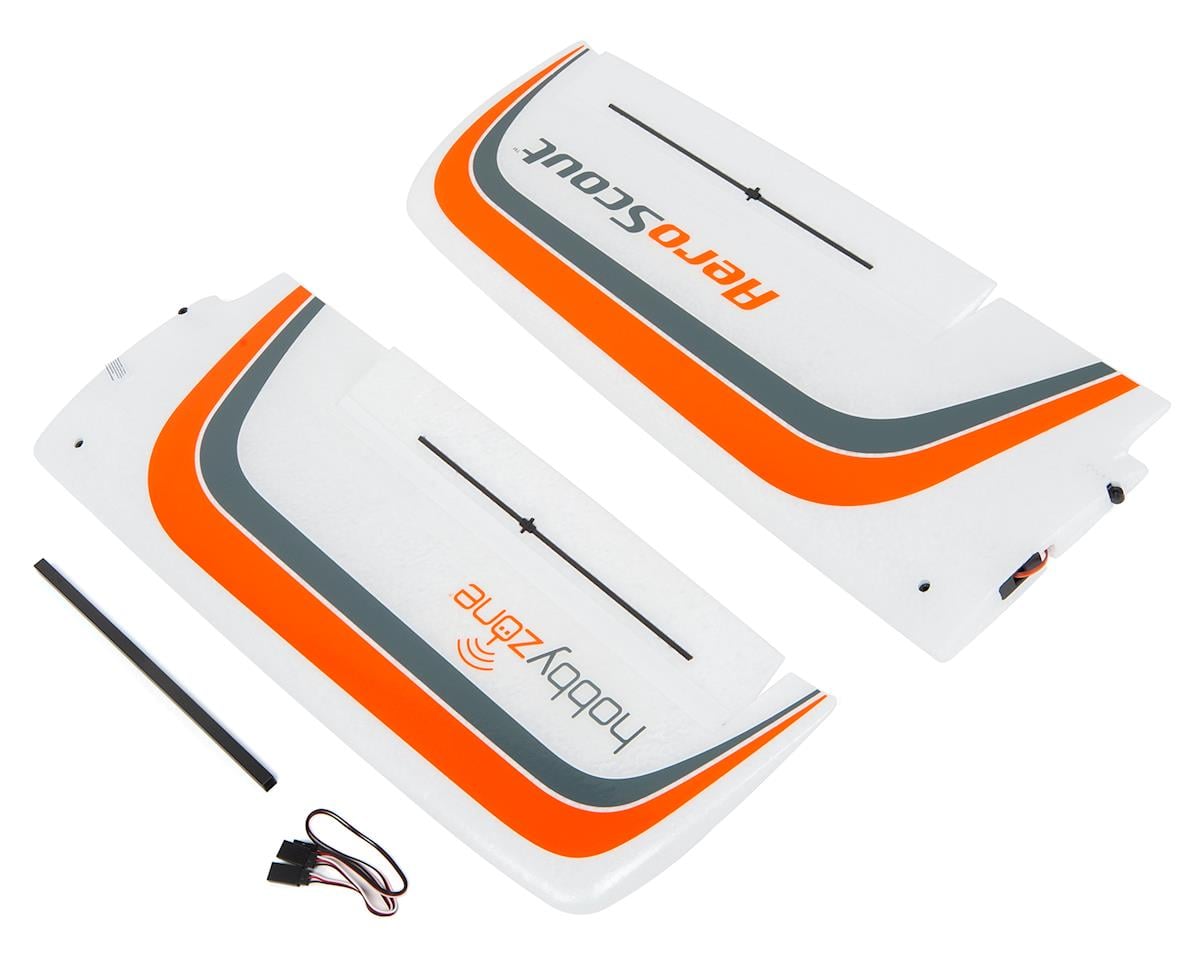 Wing Set with Servos installed: AeroScout