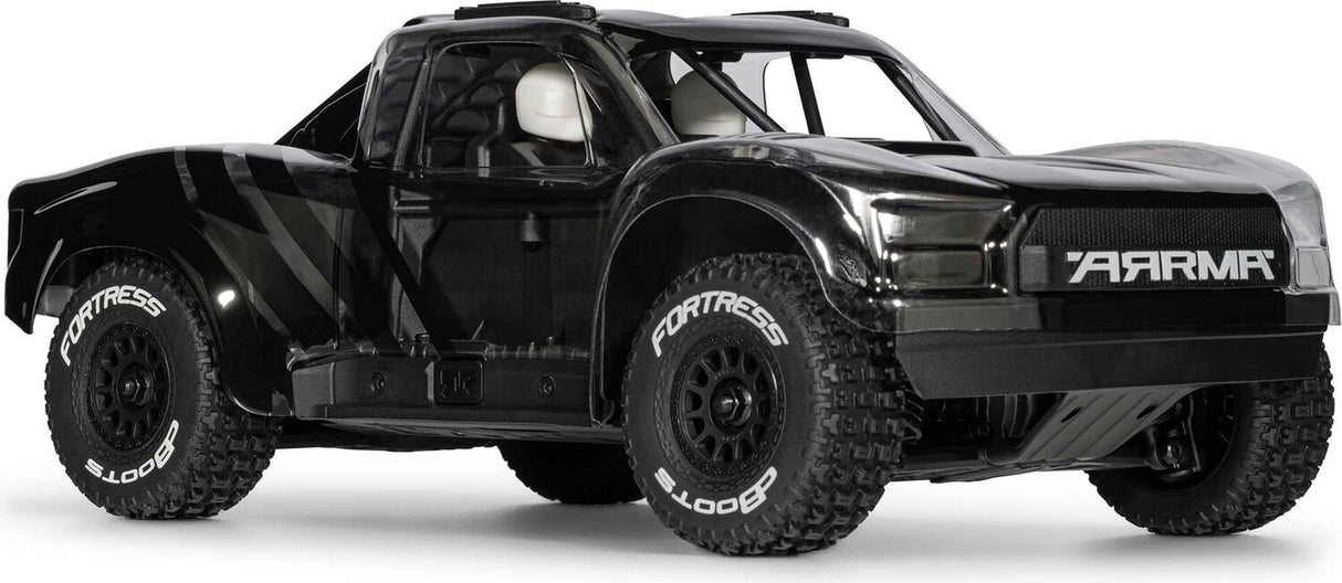 1/16 MOJAVE GROM 4X4 RTA KIT Brushed Desert Truck (Battery & Charger Included), Clear/Black