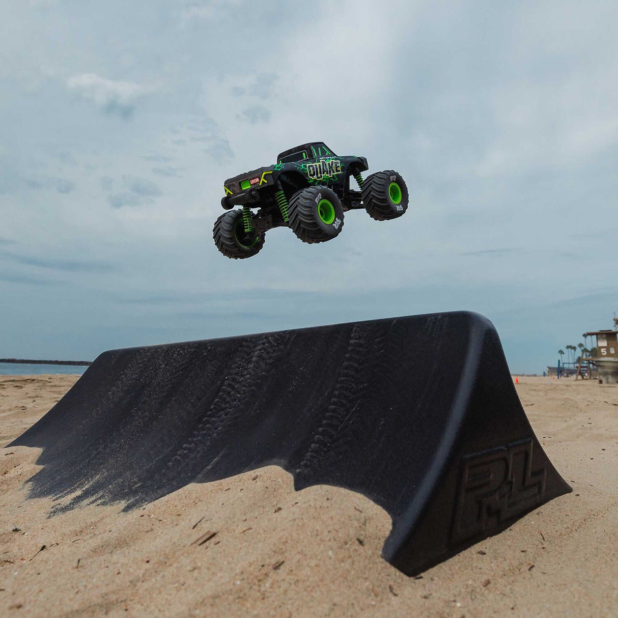 1/16 QUAKE GROM 4X4 RTR Brushed Monster Truck (Battery & Charger Included), Green