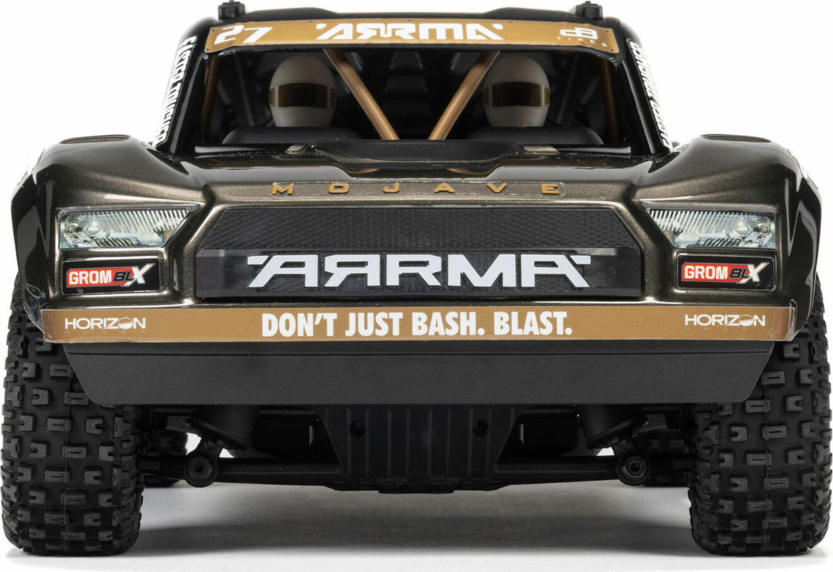 MOJAVE GROM 223S BLX Brushless 4X4 Small Scale Desert Truck RTR with DSC, Black