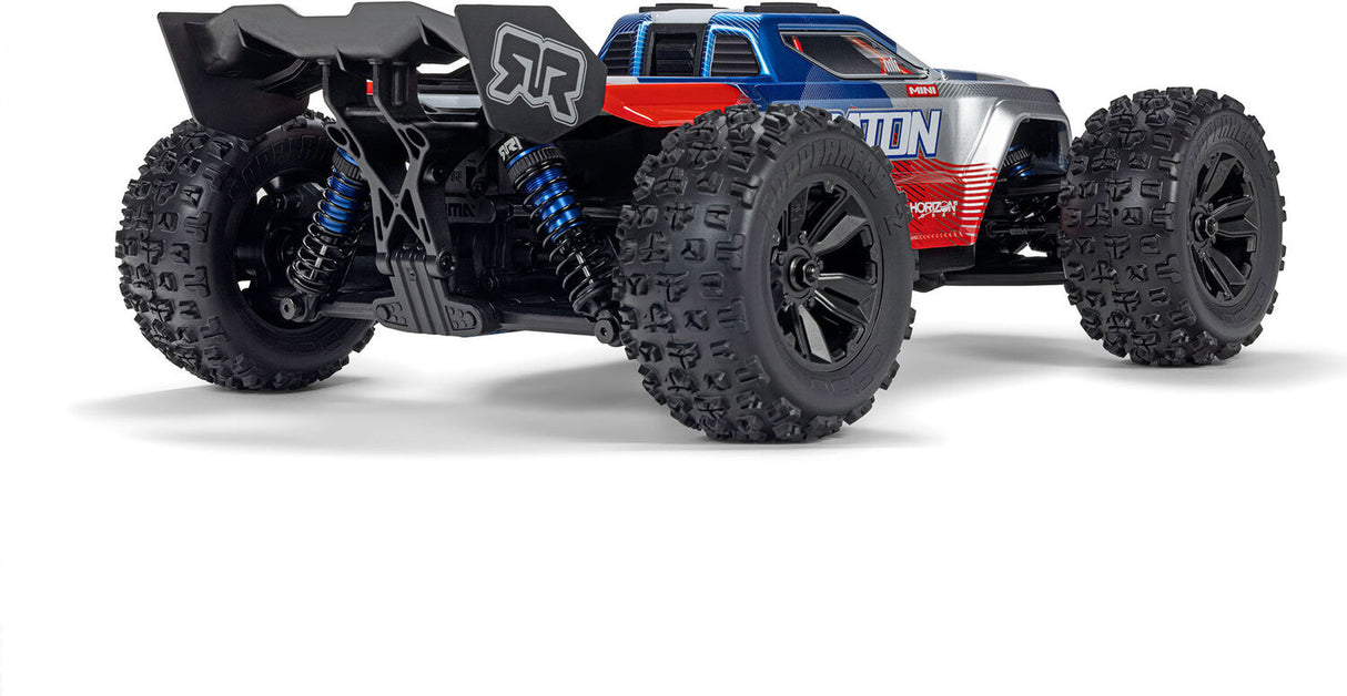 1/16 MINI KRATON 3S DSC 4X4 RTR Brushless Speed Truck (Battery & Charger Included), Red/Blue