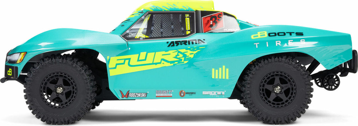1/10 FURY 223S BLX Brushless 2WD Short Course Truck RTR with DSC, Green