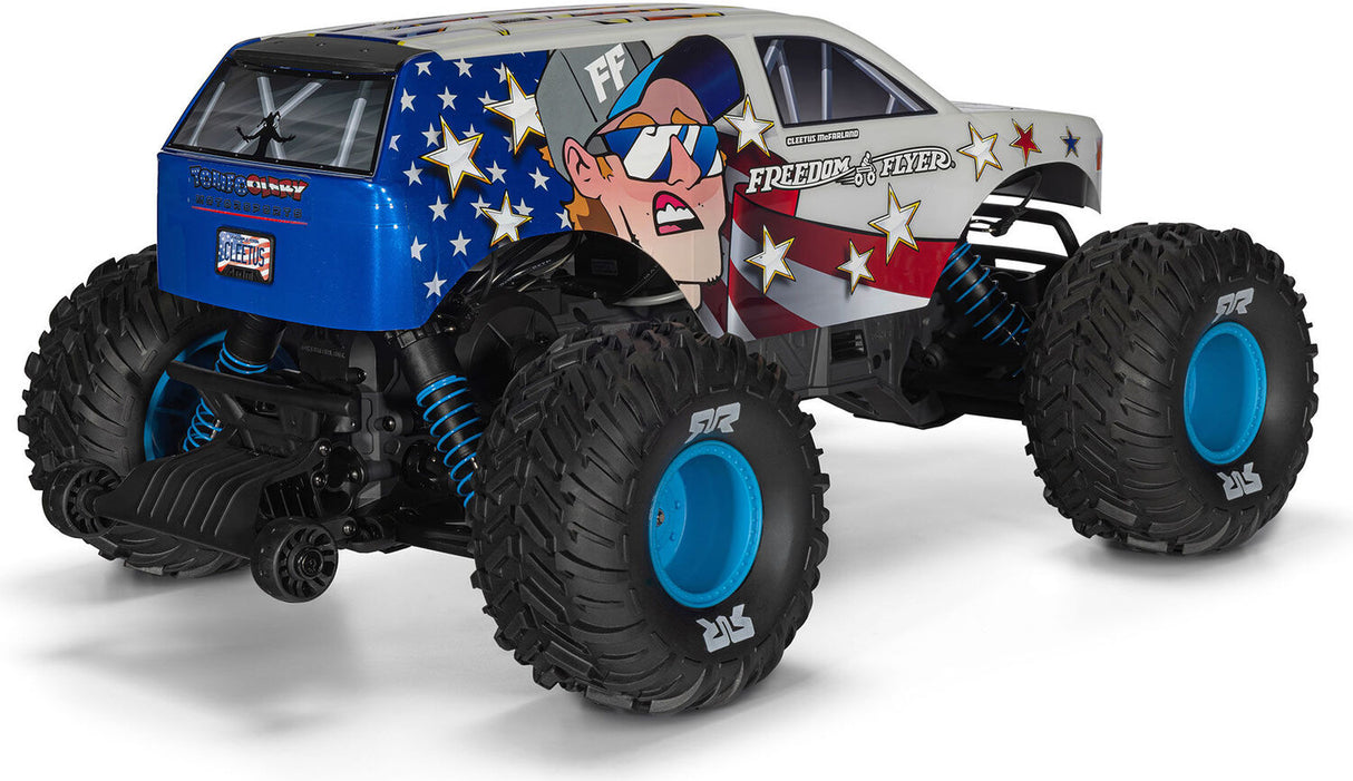 1/10 FREEDOM FLYER 223S 2WD RTR Brushless Monster Truck (Battery & Charger Included), White