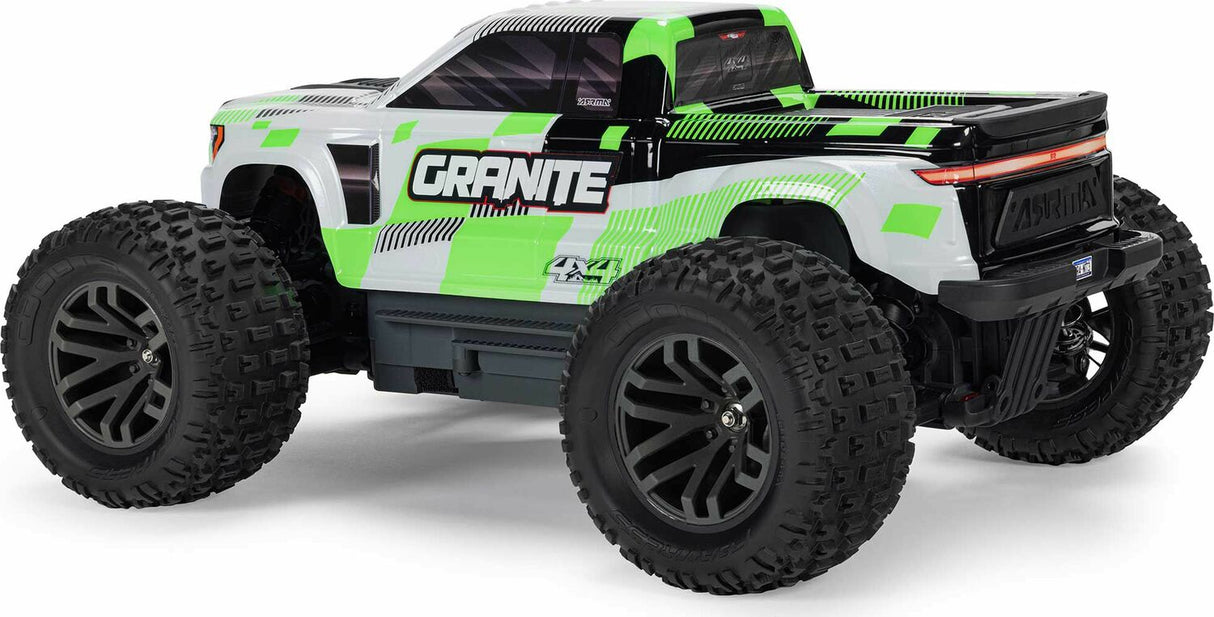 1/10 GRANITE MEGA 665 4X4 RTR Brushed Monster Truck, Green