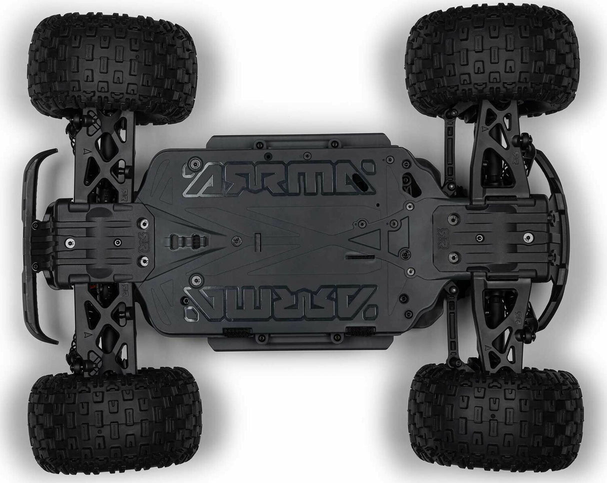 1/10 GRANITE MEGA 665 4X4 RTR Brushed Monster Truck, Blue
