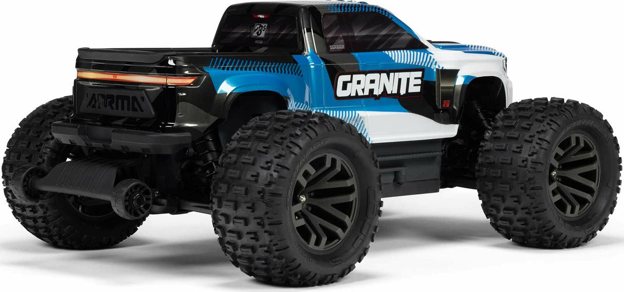 1/10 GRANITE 223S DSC 4X4 RTR Brushless Monster Truck, Blue
