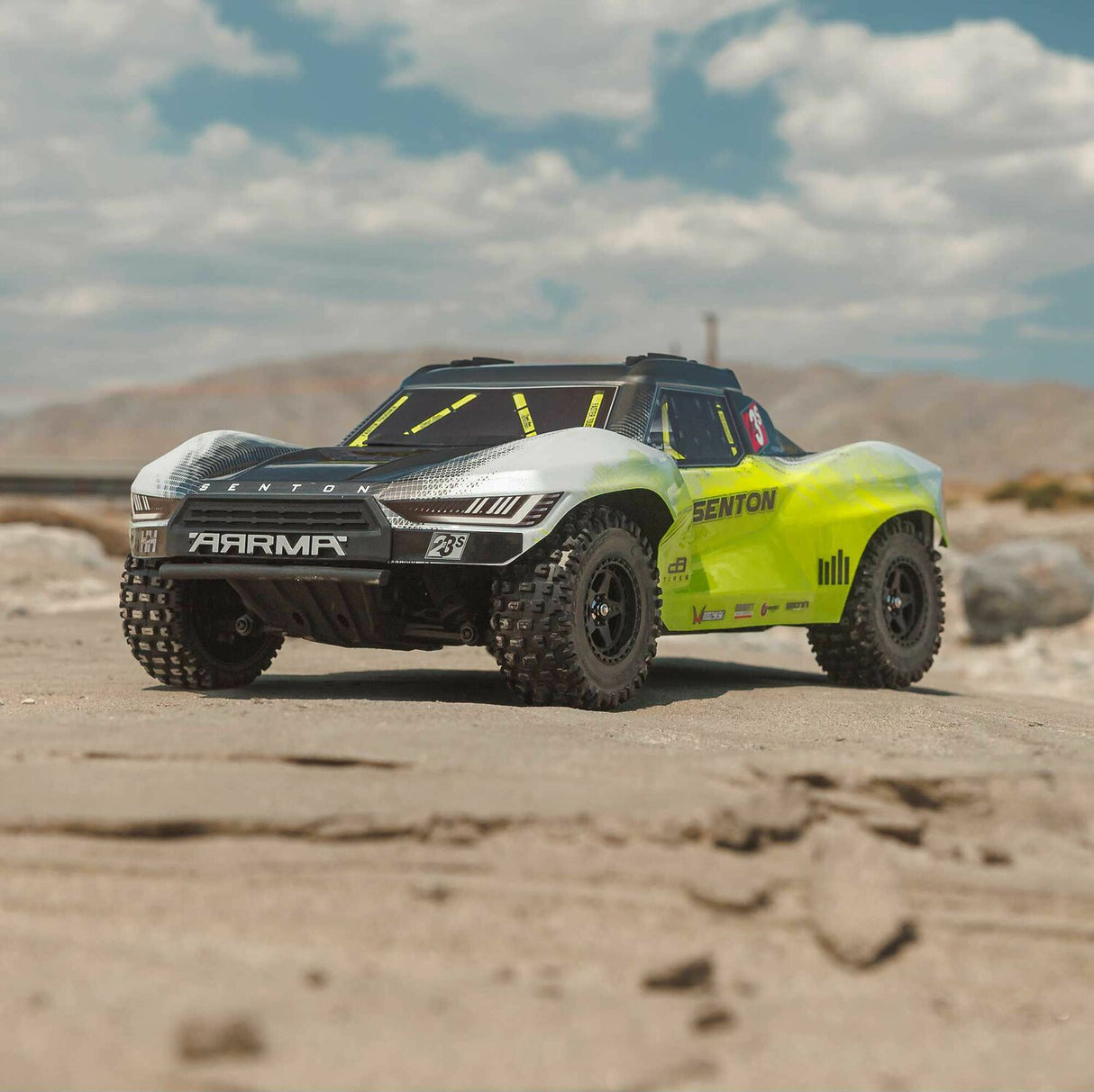 1/10 SENTON 223S BLX Brushless 4X4 Short Course Truck RTR with DSC, Yellow