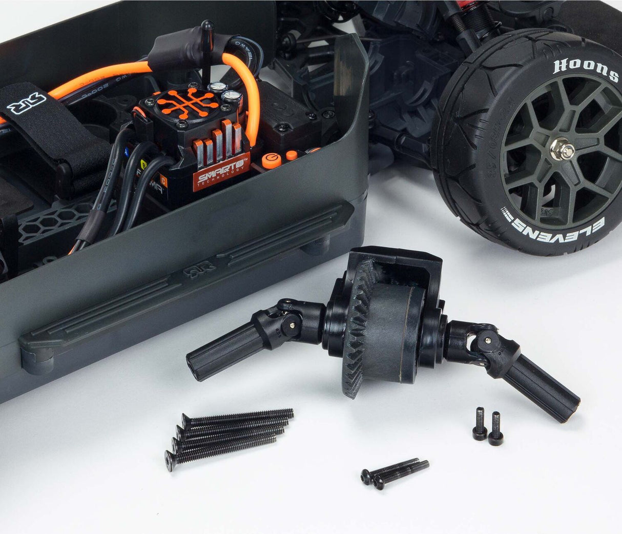 1/8 INFRACTION 3S 4X4 RTR Brushless All-Road Street Bash, Black/Gold