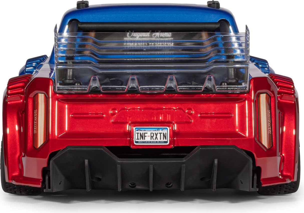 1/8 INFRACTION 223S DSC 4X4 RTR Brushless All-Road Street Bash Truck, Blue/Red