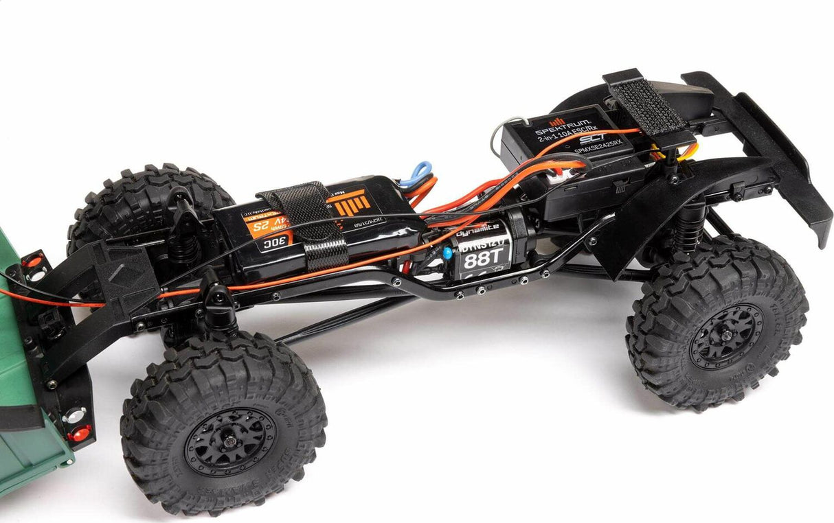 1/24 SCX24 Dodge Power Wagon 4WD Rock Crawler Brushed RTR, Orange