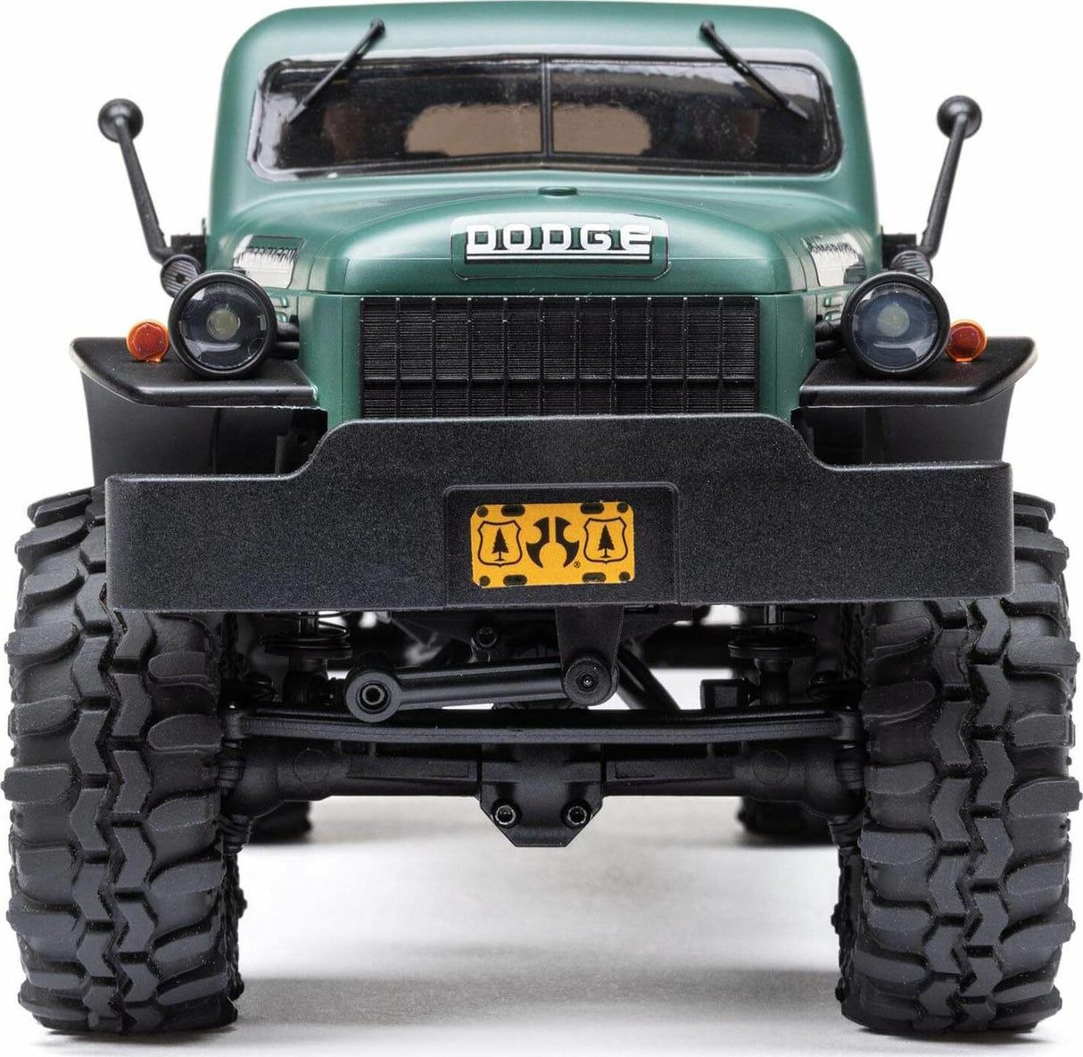 1/24 SCX24 Dodge Power Wagon 4WD Rock Crawler Brushed RTR, Green