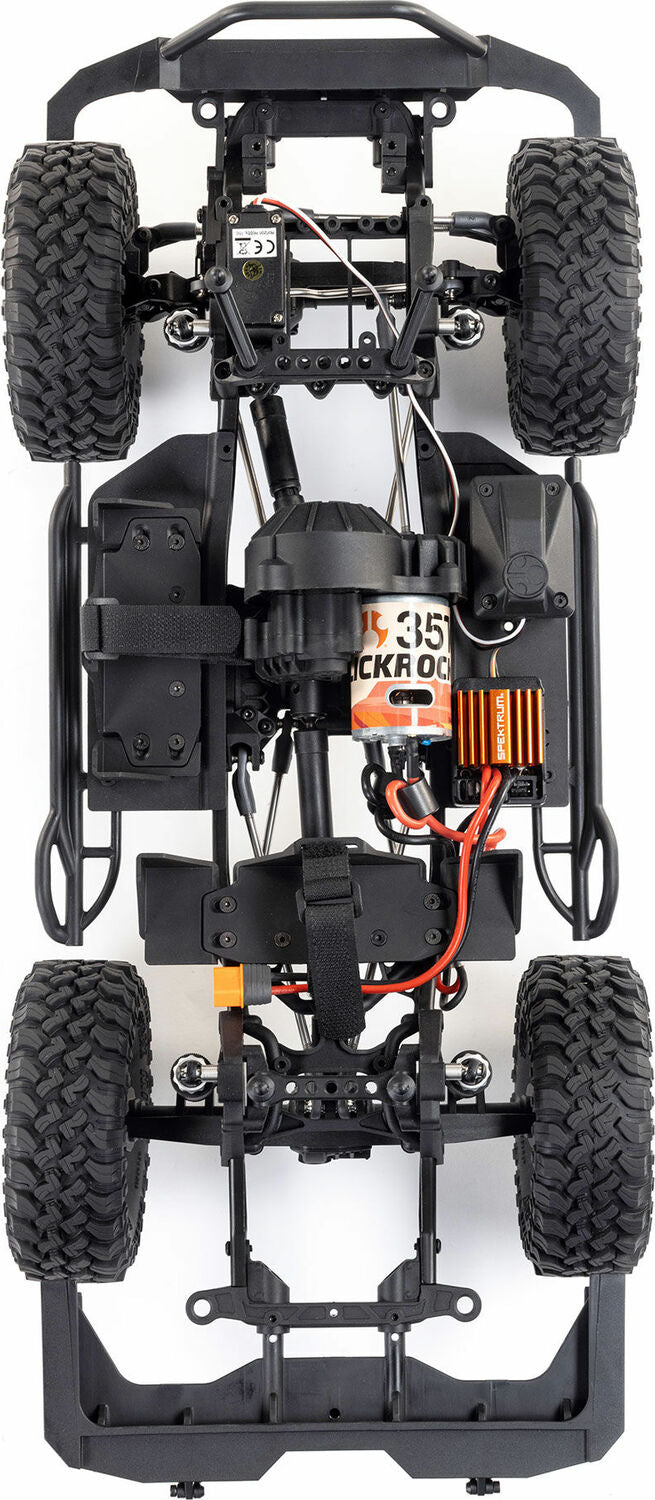 1/10 SCX10 III Base Camp 4X4 Rock Crawler Brushed RTR, Gray
