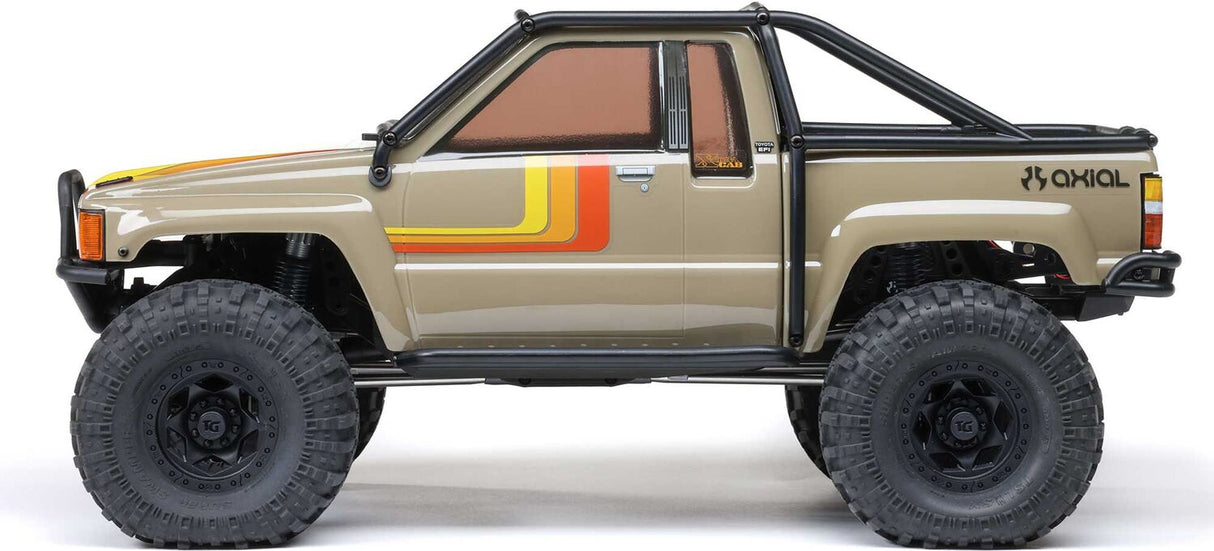 1/10 SCX10 III 1987 Toyota SR5 4X4 RTR Brushed Rock Crawler, Tan