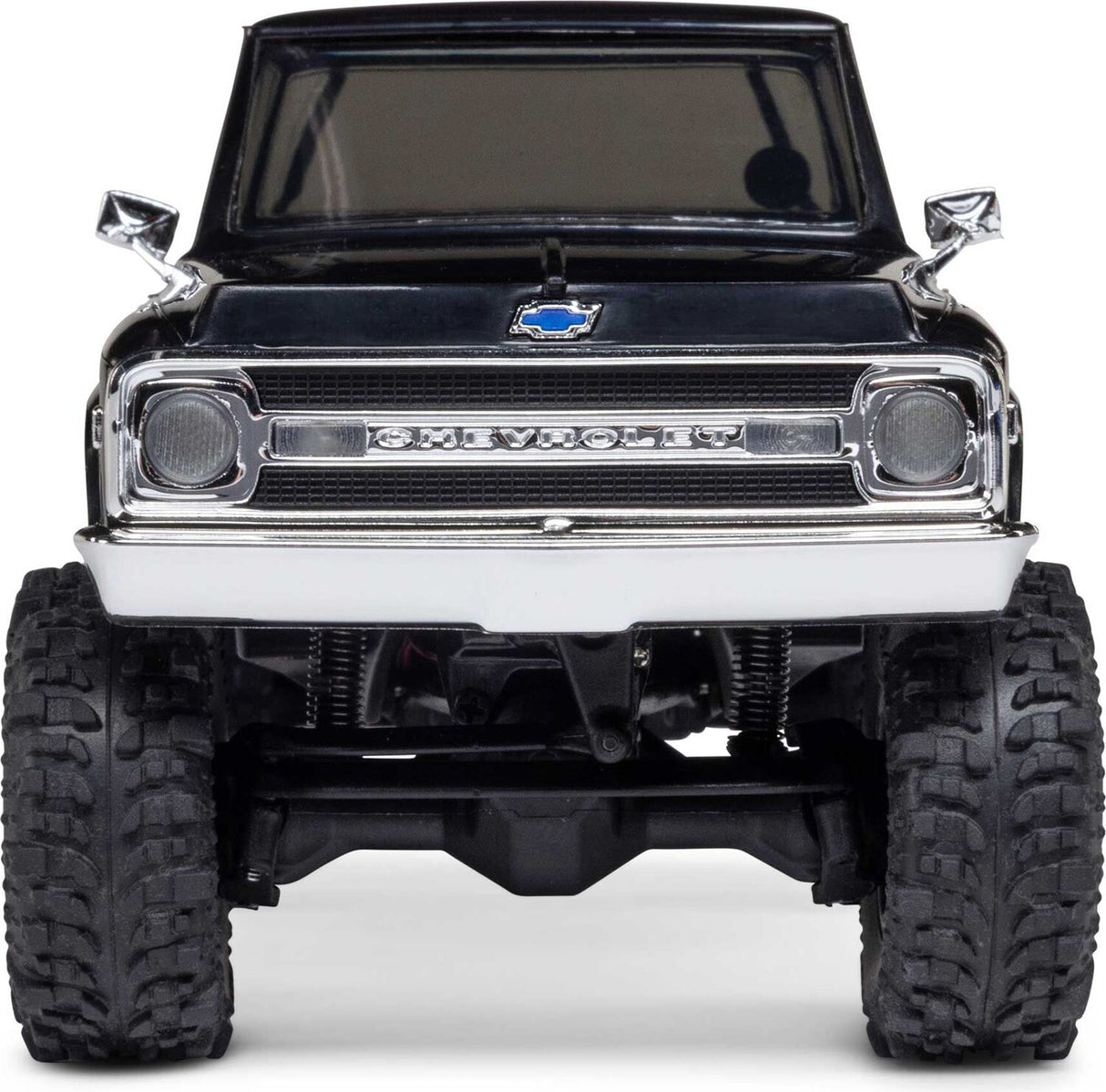 1/30 SCX30 Chevrolet K10 4X4 RTR Brushed Rock Crawler (Battery & Charger Included), Black