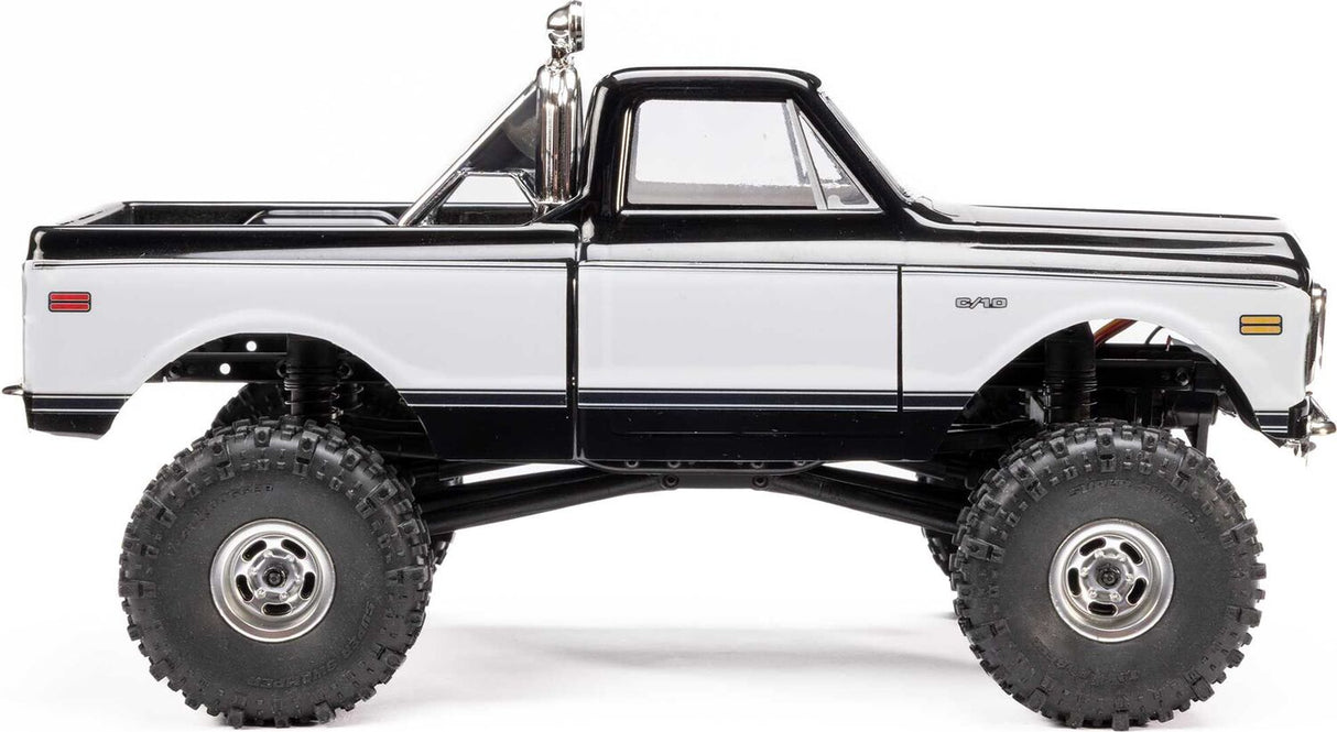1/24 SCX24 1967-1972 Chevrolet C10 4WD Truck RTR, Black