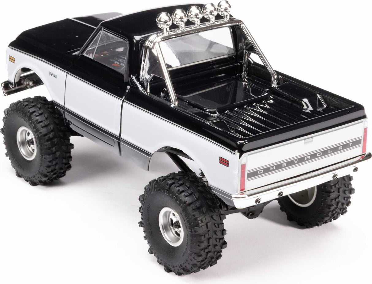 1/24 SCX24 1967-1972 Chevrolet C10 4WD Truck RTR, Black