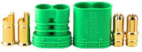 CC Polarized Bullet Connector, 6.5mm