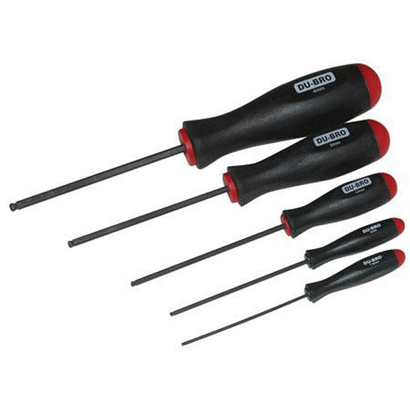 Ball Wrench Set, 5 Pc Metric