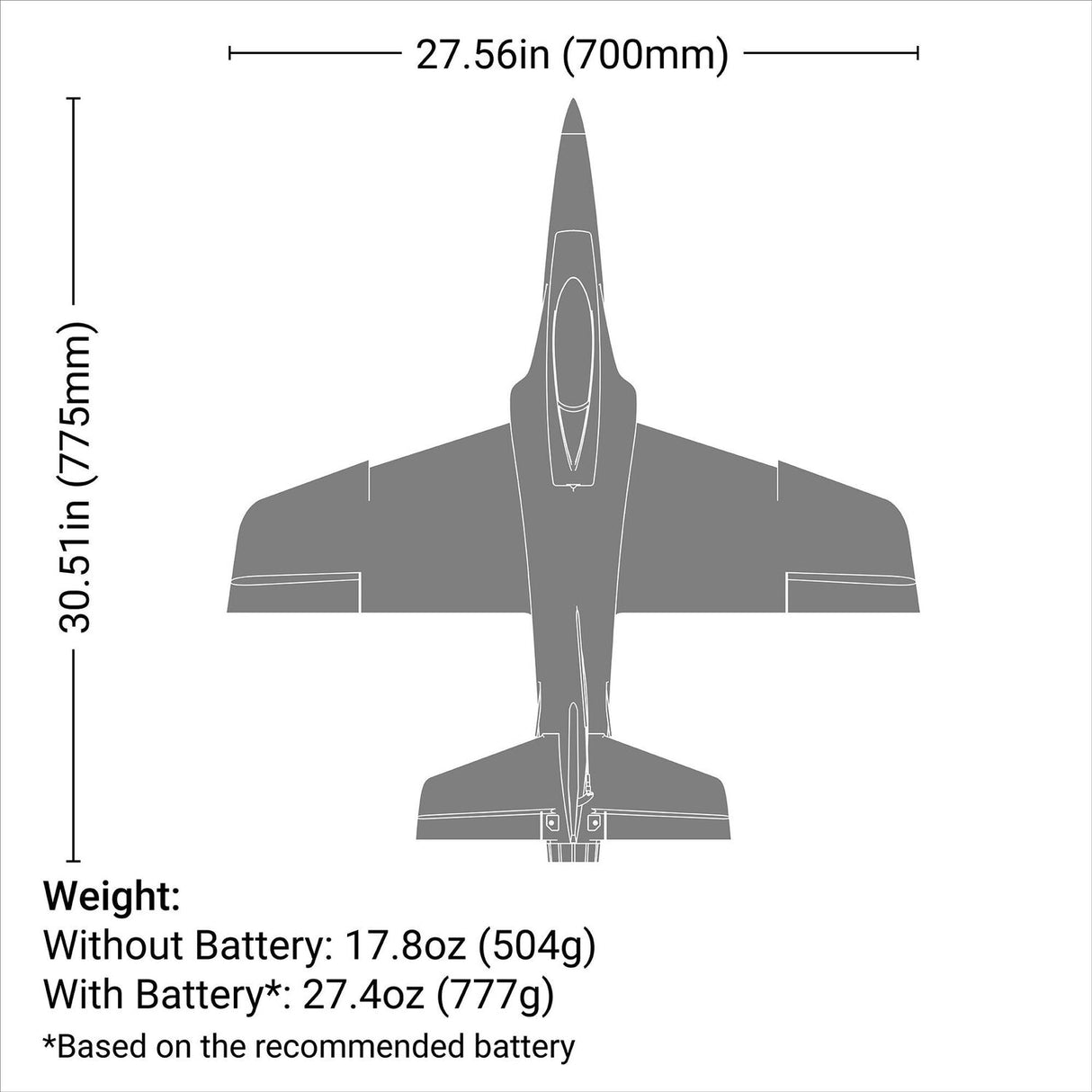 Habu SS (Super Sport) 50mm EDF Jet BNF Basic with AS3X+ and SAFE Select