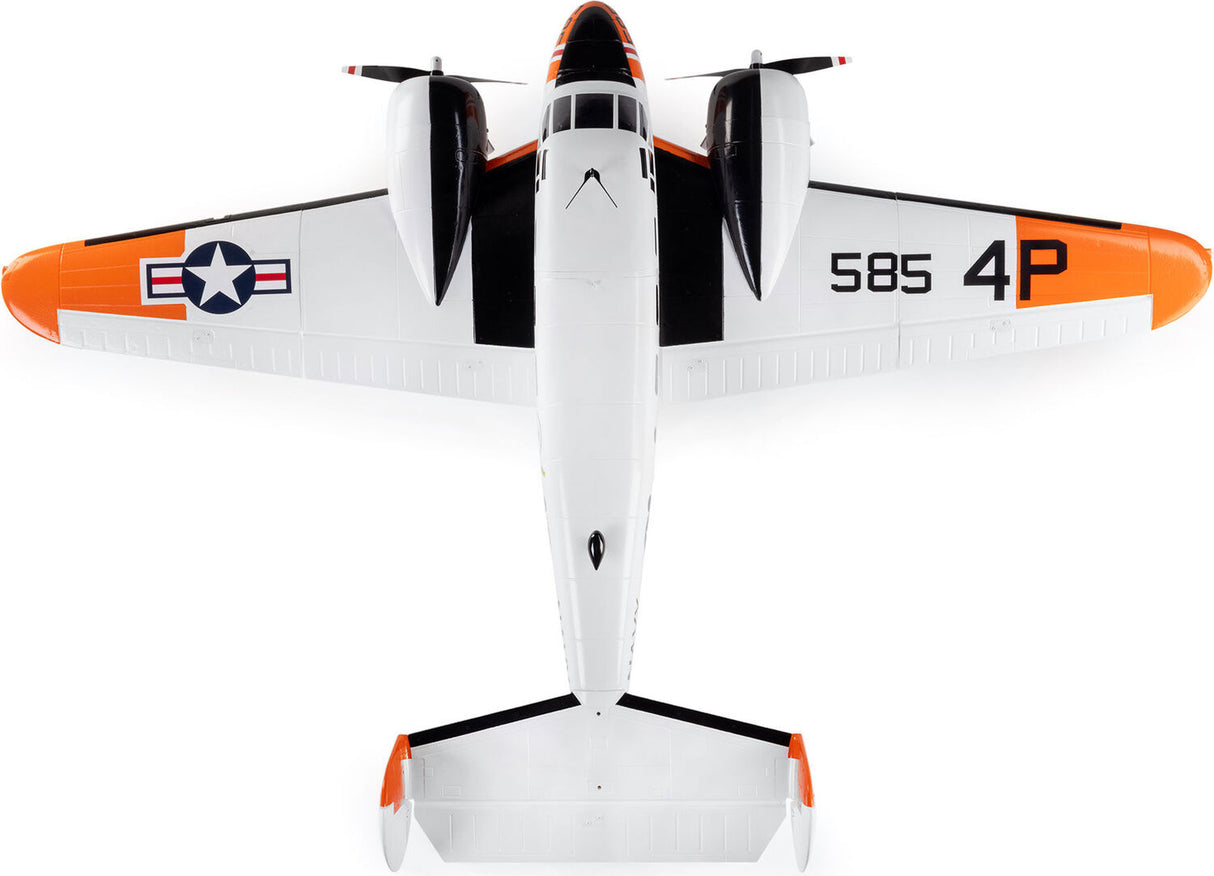 Beechcraft D18/RC-45J 1.5m BNF Basic with AS3X+ and SAFE Select
