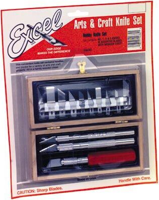 Hobby Knife Set-Carded
