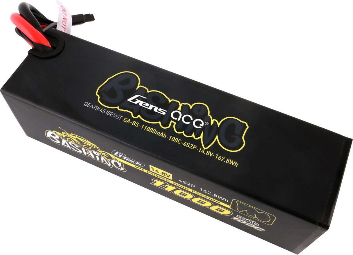 14.8V 11000mAh 4S 100C G-Tech Bashing Pro Hardcase LiHV Battery: EC5
