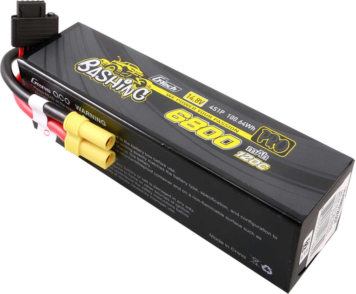 14.8V 6800mAh 4S 120C G-Tech Smart Bashing Hardcase LiPo Battery: EC5
