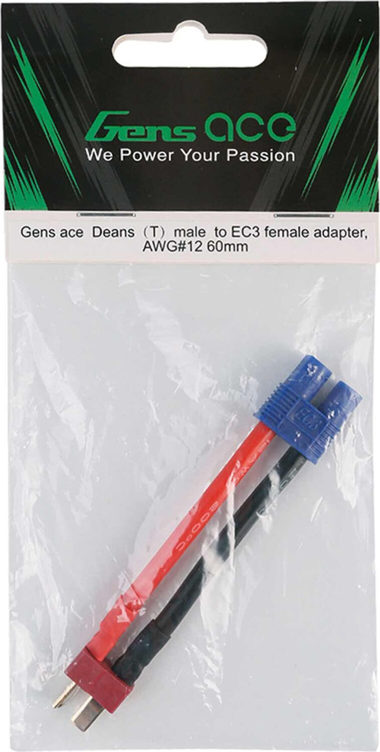 Deans Male to EC3 Female Adapter Cable