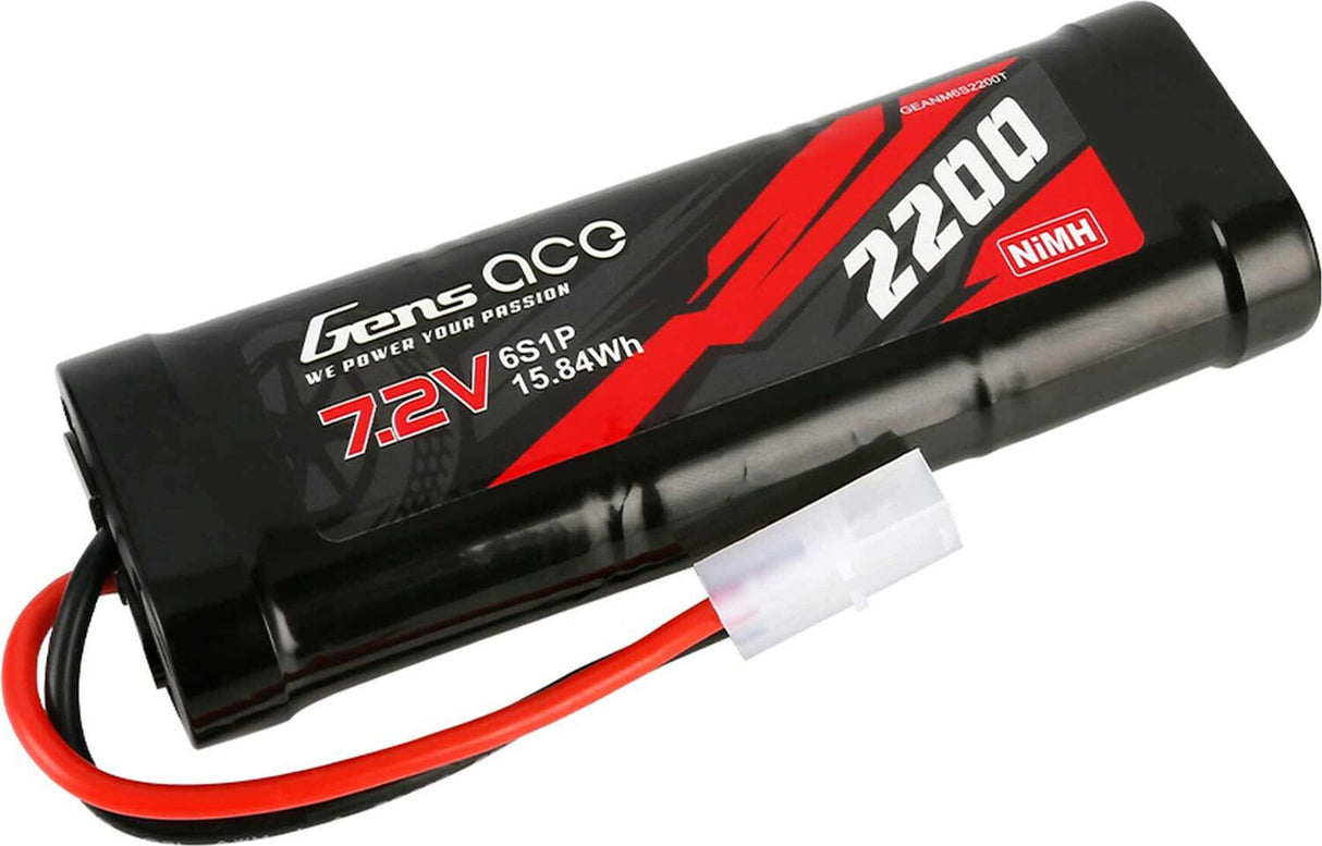 7.2V 2200mAh 6-Cell NiMH Battery: Tamiya