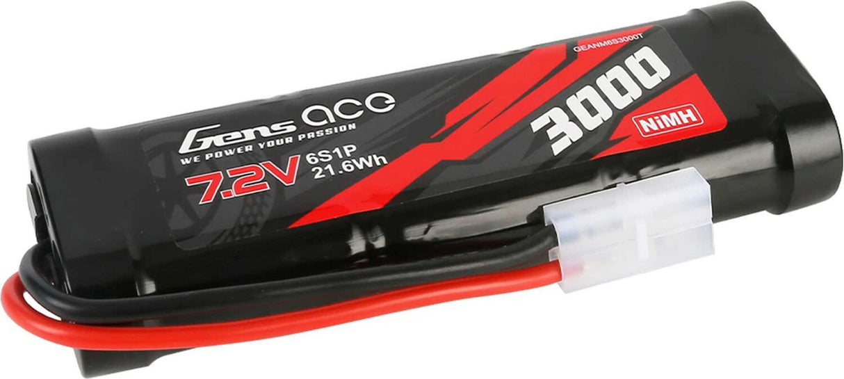 7.2V 3000mAh 6S NiMH Battery: Tamiya