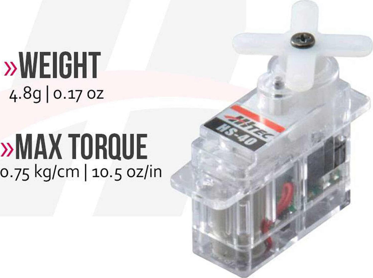 HS-40 Nano Analog Aircraft Servo