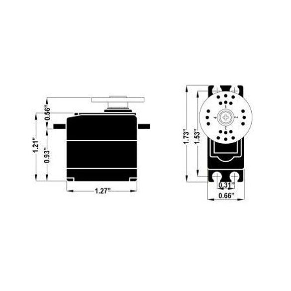 Digital Mighty Mini BB HS-5245MG: Universal