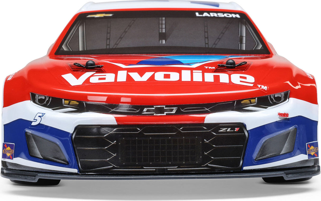 1/12 NASCAR RC Race Car Kyle Larson No. 5 Valvoline 2025 Chevrolet Camaro ZL1 2S AWD RTR Brushed On-Road (Battery & Charger Included)