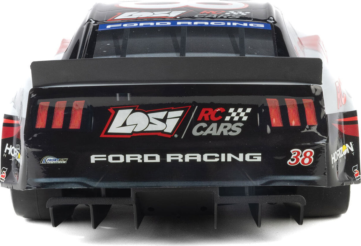 1/12 NASCAR RC Race Car Zane Smith No. 38 2026 Losi Ford Mustang 2S AWD RTR Brushed On-Road (Battery & Charger Included)