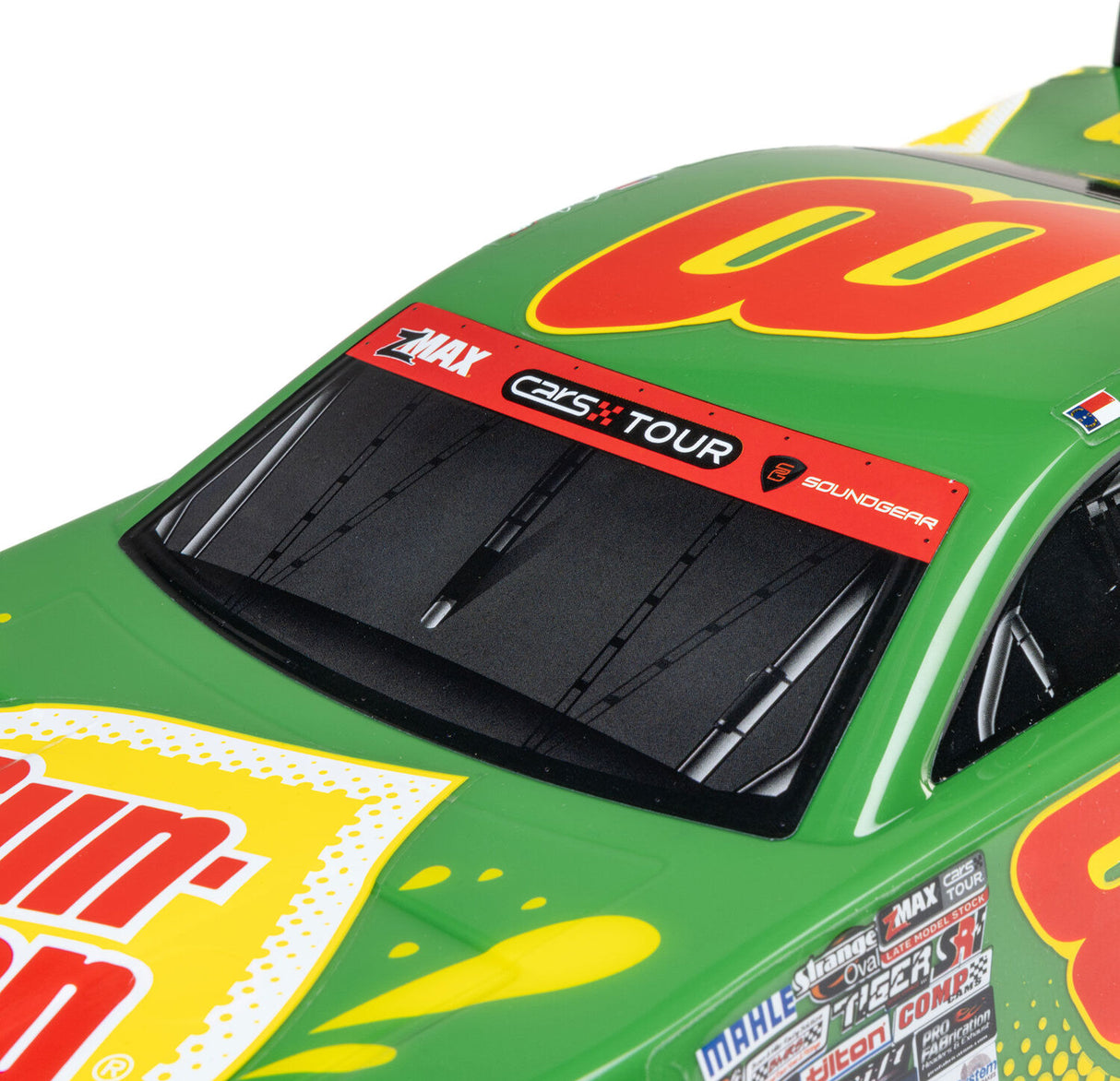 1/12 Asphalt Late Model RC Race Car Dale Earnhardt Jr. No. 8 2025 Sun Drop Chevrolet ZL1 2S AWD On-Road (Battery & Charger Included), Green