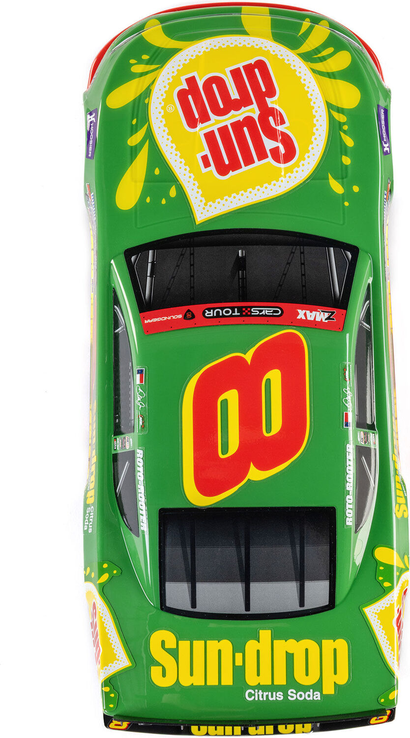 1/12 Asphalt Late Model RC Race Car Dale Earnhardt Jr. No. 8 2025 Sun Drop Chevrolet ZL1 2S AWD On-Road (Battery & Charger Included), Green