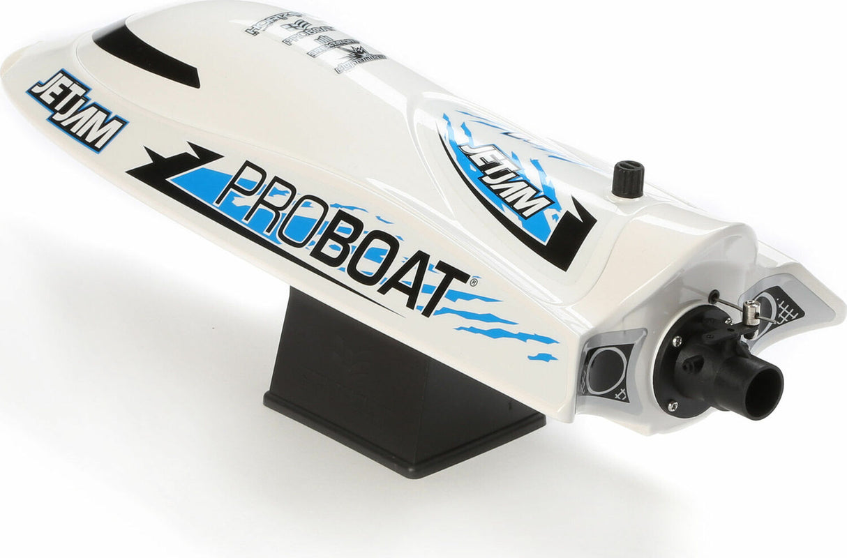 Jet Jam V2 12" Self-Righting Pool Racer Brushed RTR, White
