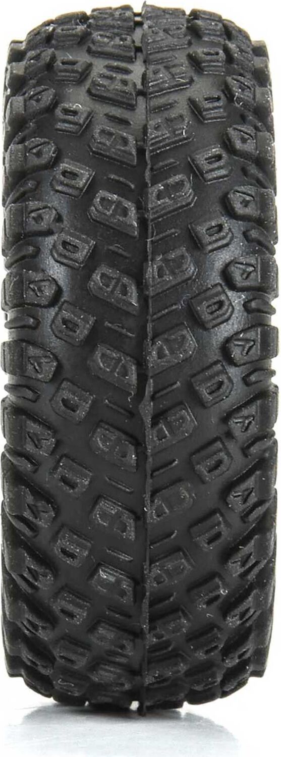 1/30 Aztek Front/Rear Mounted Black Clobber (4) for Axial SCX30