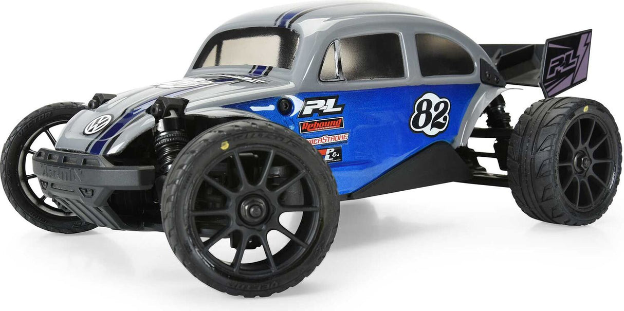 1/14 Vector Tire MTD 12mm Black Velocity Wheel (4): ARRMA TYPHON GROM