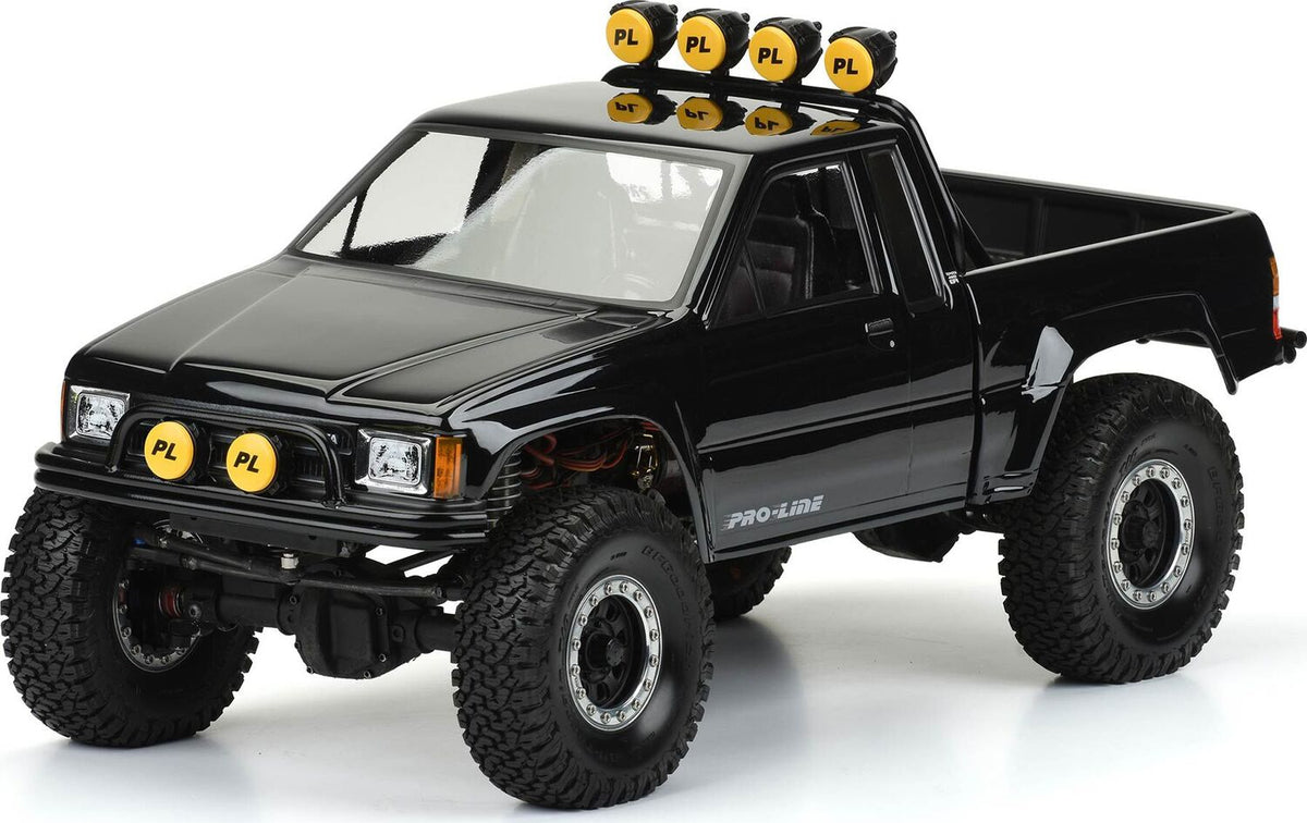 1/10 1985 Toyota HiLux SR5 Clear Body 12.3" (313mm) Wheelbase Crwlrs
