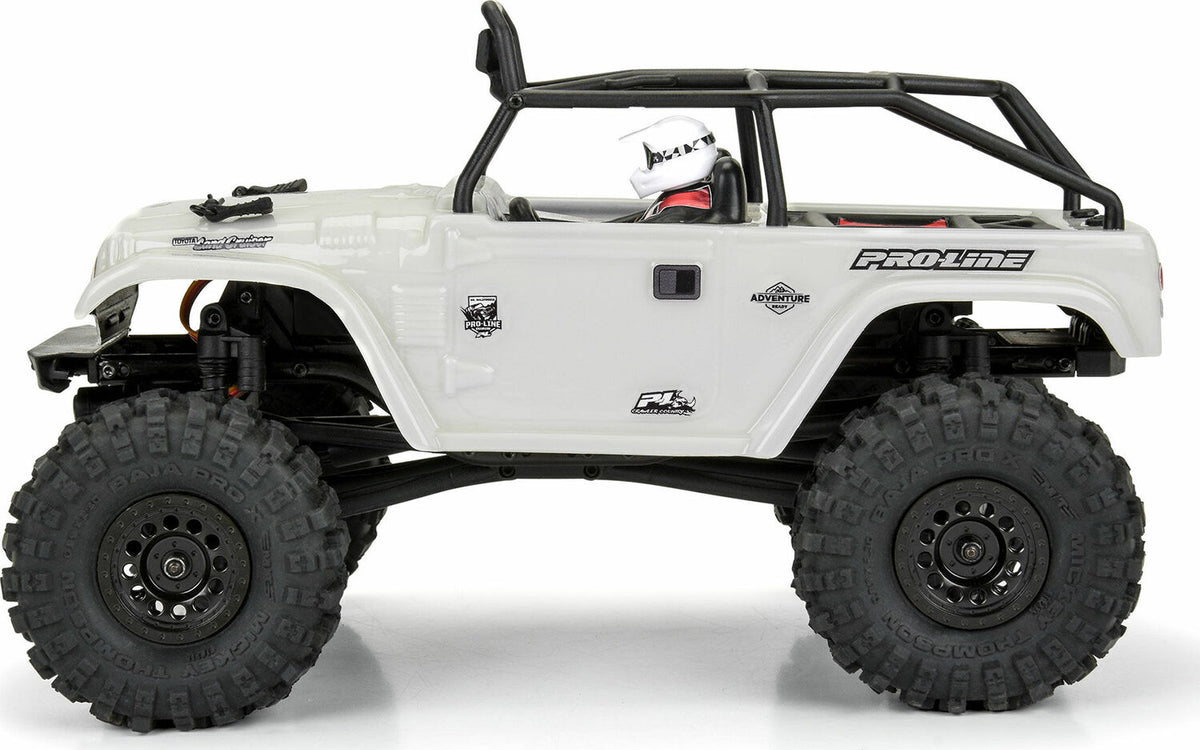 1/24 1979 Toyota Land Cruiser FJ40 Clear Body with Trail Cage: SCX24